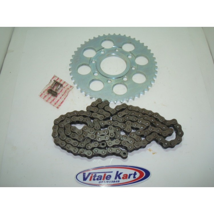 KIT CATENA COR.PIG.HONDA XL125               5D121