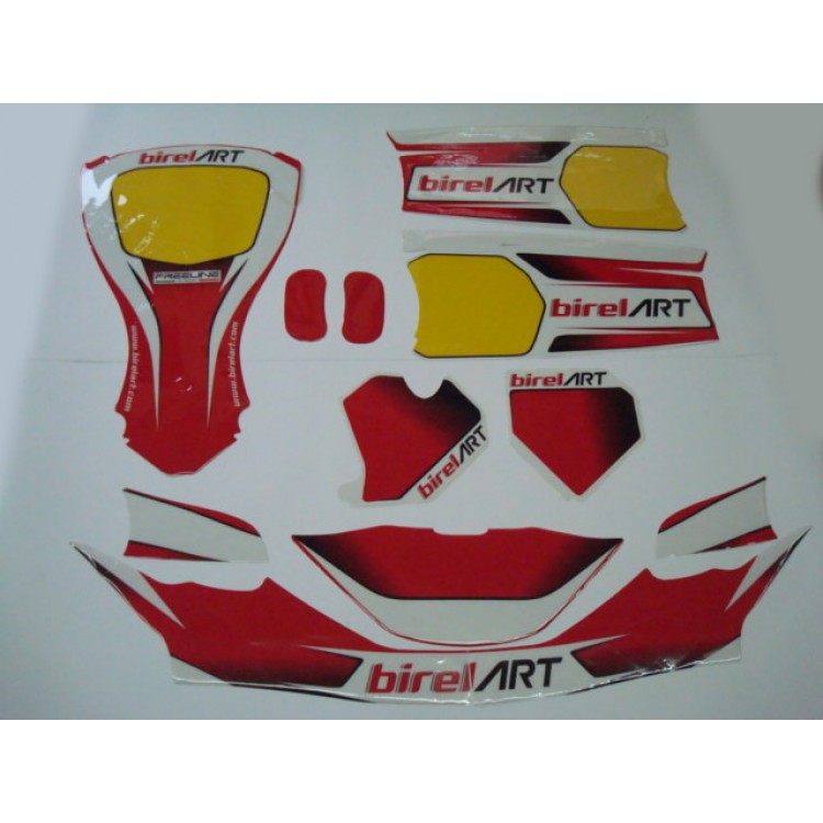 ADESIVI BIREL EVO/KG 2016 KIT CAR+SERBATOIO