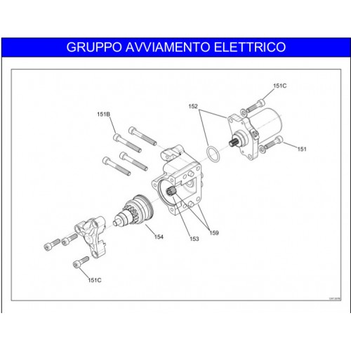 MOTORINO AVVIAMENTO IAME 60cc 2010