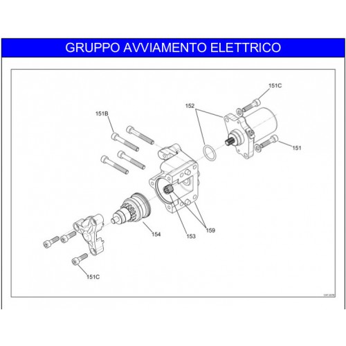 MOTORINO AVVIAMENTO IAME 60cc 2011-2012