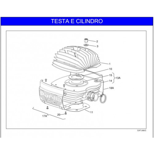 CILINDRO E TESTA IAME 60cc 2011-2012