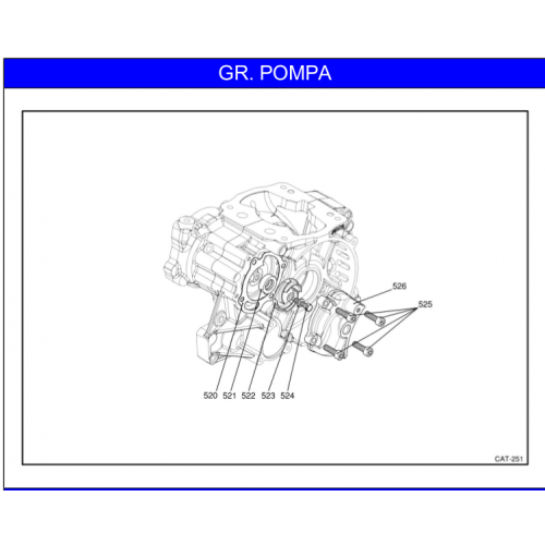 POMPA ACQUA IAME REEDSTER 2009 KF