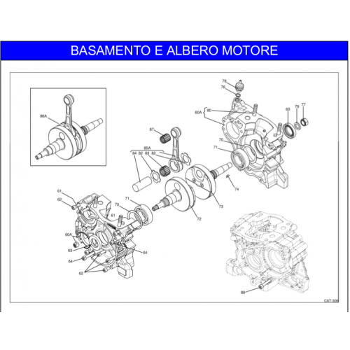 BASAMENTO MOTORE IAME REEDSTER 2012 KF