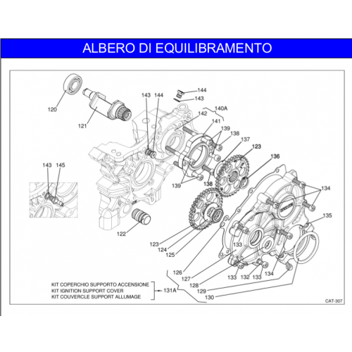 ALBERO EQUILIBRAMENTO IAME REEDSTER 2012 KF