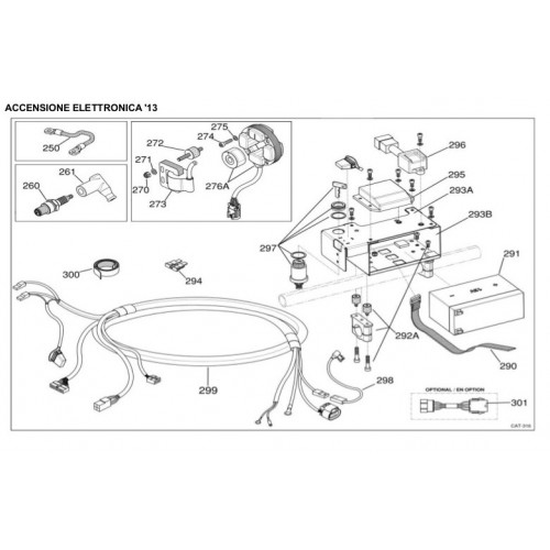 ACCENSIONE ELETTRONICA IAME X30 125cc 2013-2015