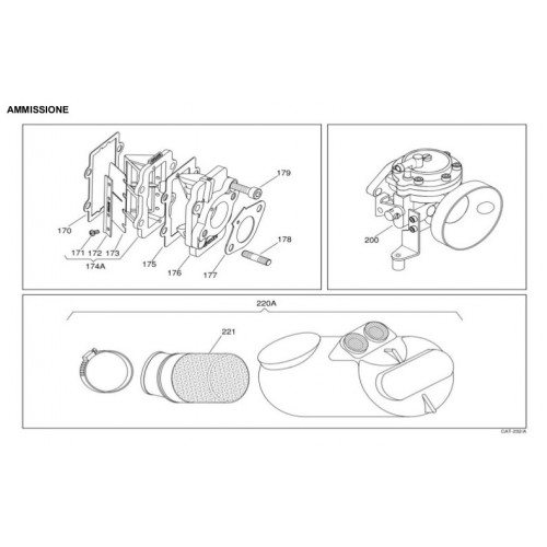 AMMISSIONE IAME X30 125cc 2013-2015