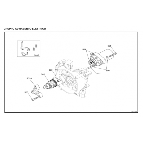 MOTORINO AVVIAMENTO IAME X30 125cc 2021