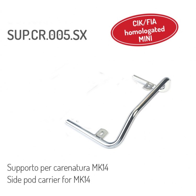 SUPPORTO CARENA LAT.SX MINI MK14