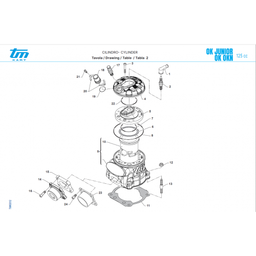 CILINDRO TM OK-N JUNIOR