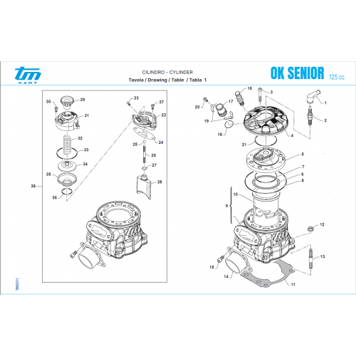 CILINDRO TM OK-N SENIOR