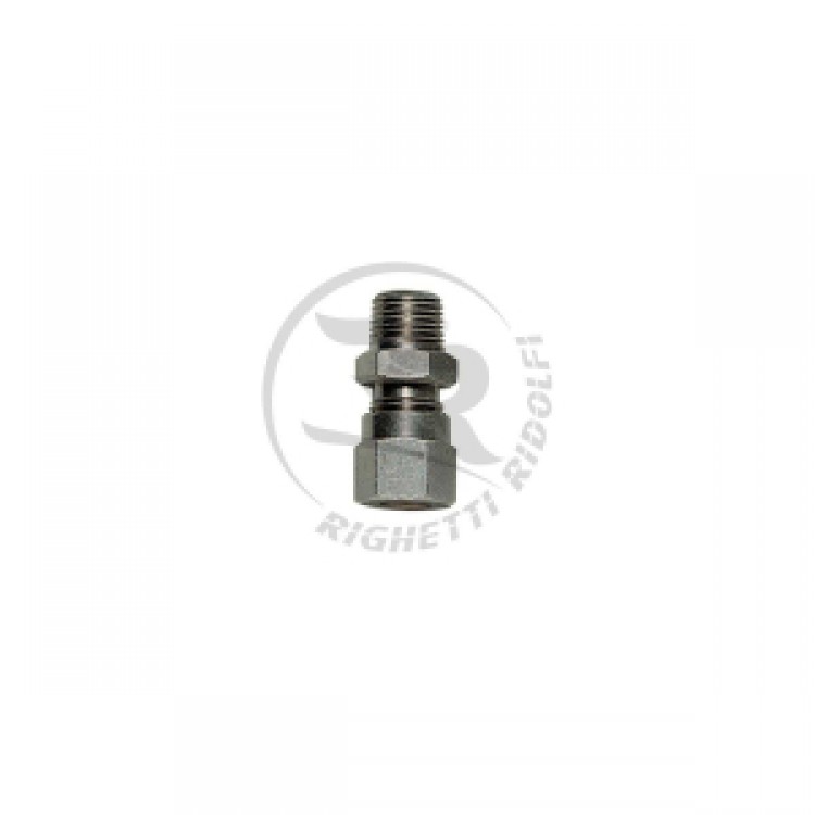 RACCORDO FRENI DIRITTO 1/8"-6/4mm