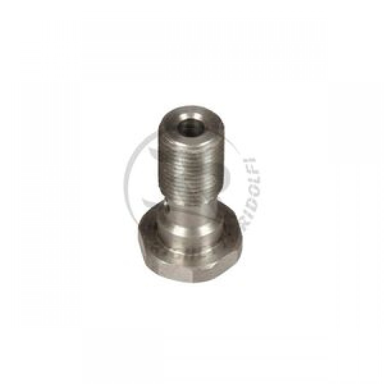 BULLONE FORATO 1/8 GAS L.22mm INOX X RACCORDI FREN