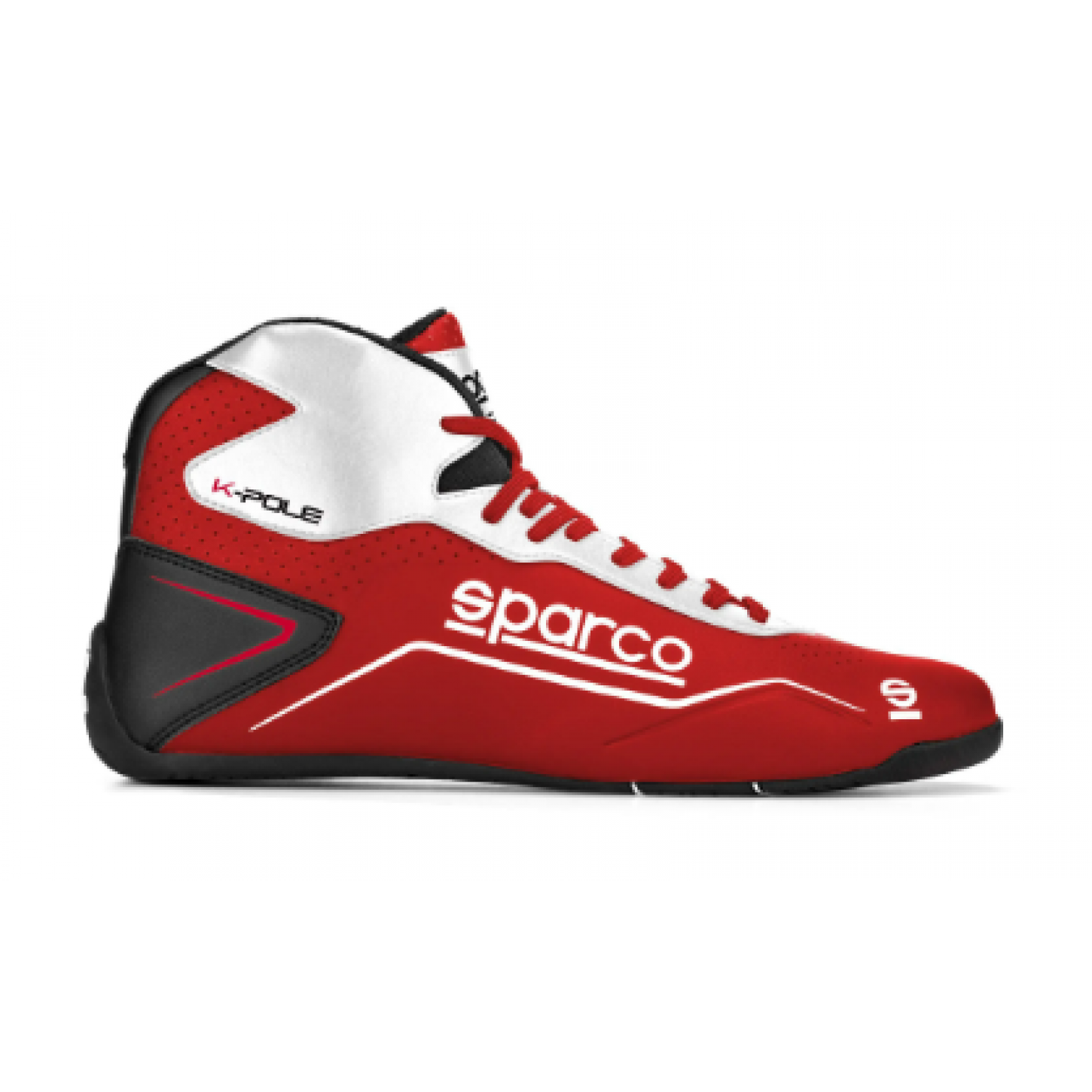 SCARPA SPARCO TG.44 ROSSO/BIANCO K-POLE (2020)