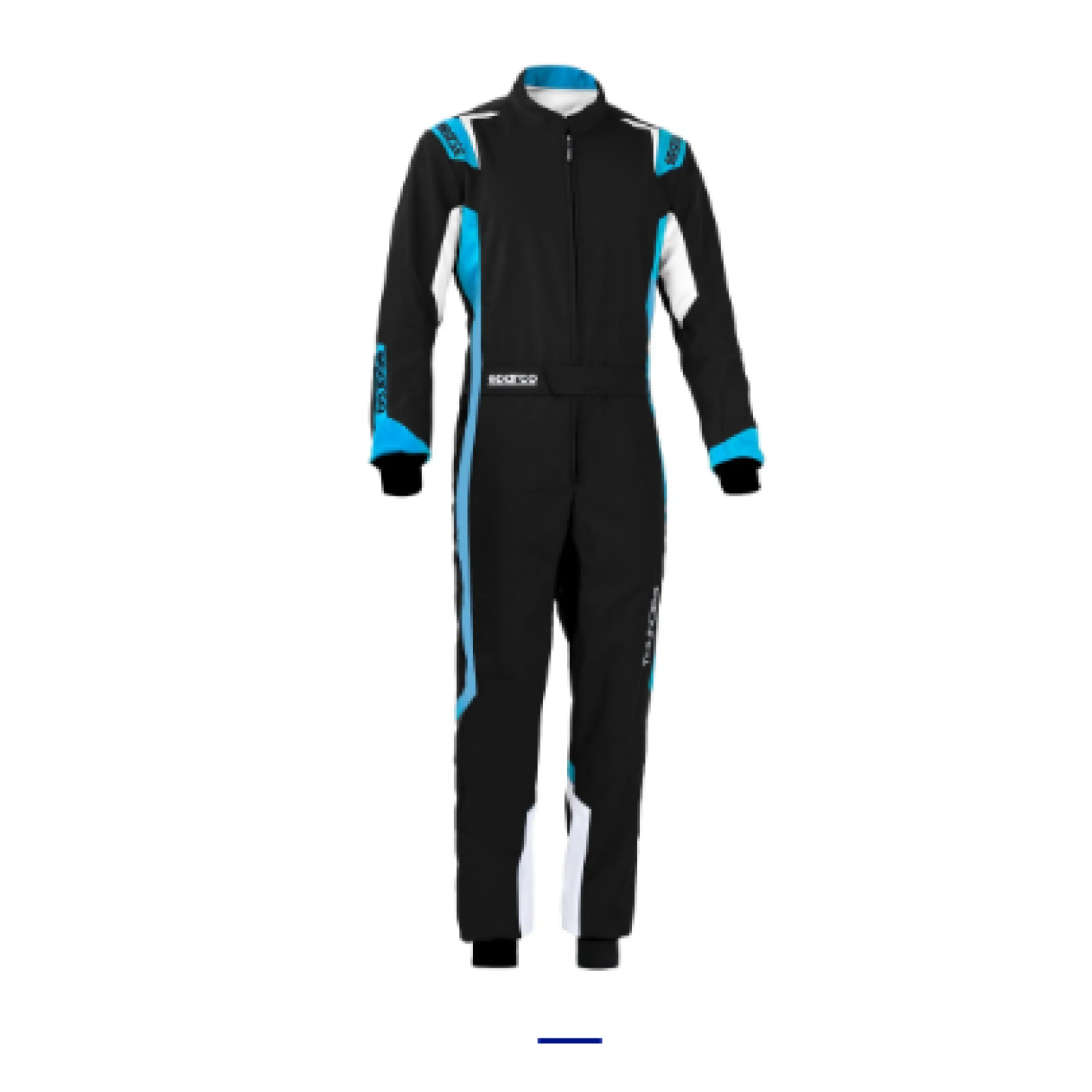 TUTA SPARCO TG.140 KIDS NERO/AZZUR.K43 THUNDER