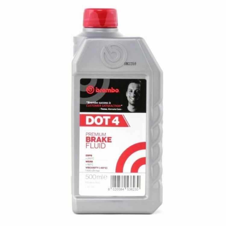 OLIO FRENI BREMBO DOT 4 ML 500