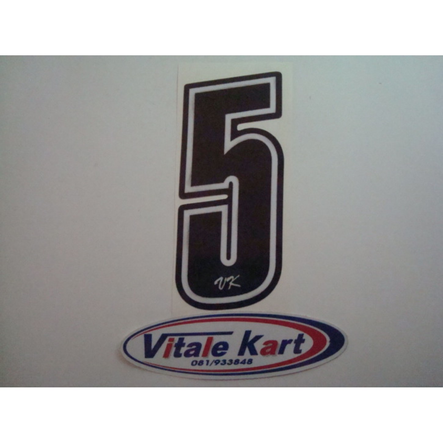 NUMERO VK "5 NERO/BIANCO