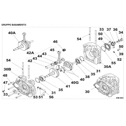 BASAMENTO IAME 60cc GR3 2023