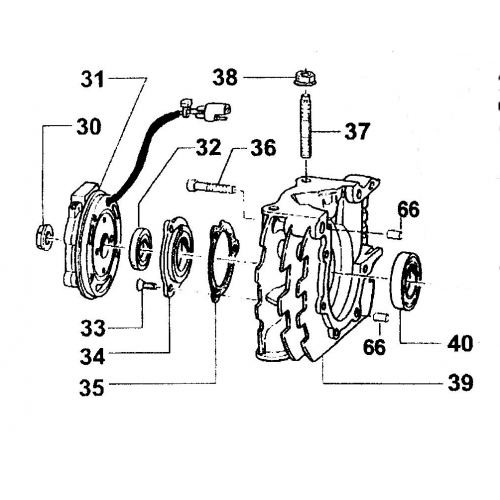 CARTER LATO ACCENSIONE TM K11 - K11B