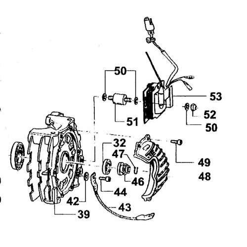 CARTER LATO BOBINA TM K11 - K11B