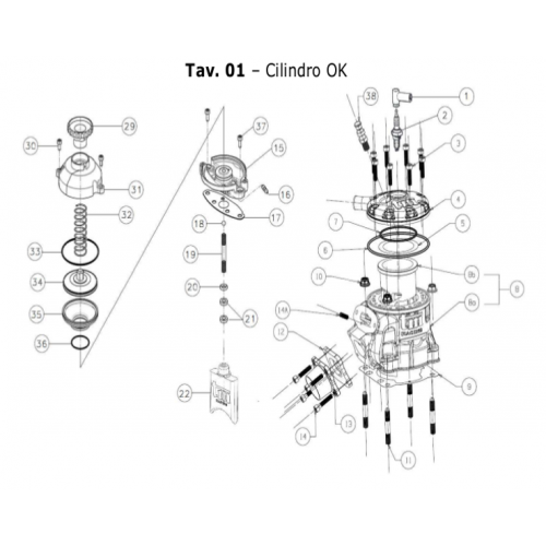 CILINDRO OK TM OK -OK JUNIOR